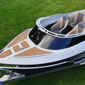 2022 Kinocean Aluminum Jet Boat 4 Man Personal Aluminum Jet Electric Drifting FIshing Boat with Motor for Sale