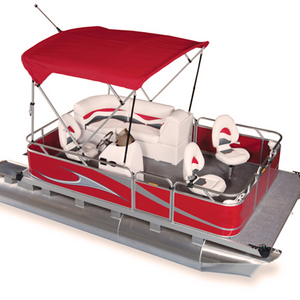 2022 New KinLife Mini Fishing Floating Pontoon Boats Aluminum Work Boats For 2/3/4 Person