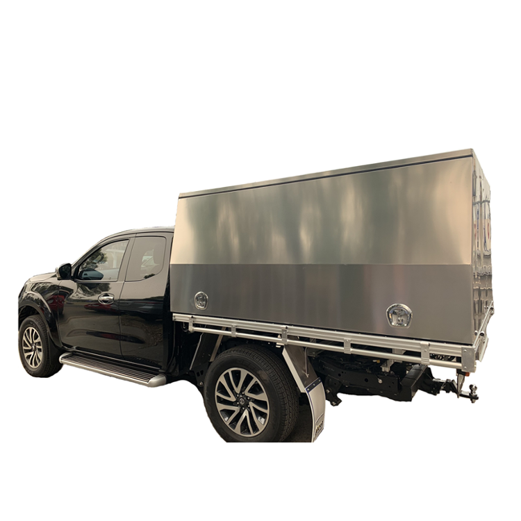 2020 Custom Made Flat Plate Aluminium Truck Ute Canopy Toolbox  For Sale