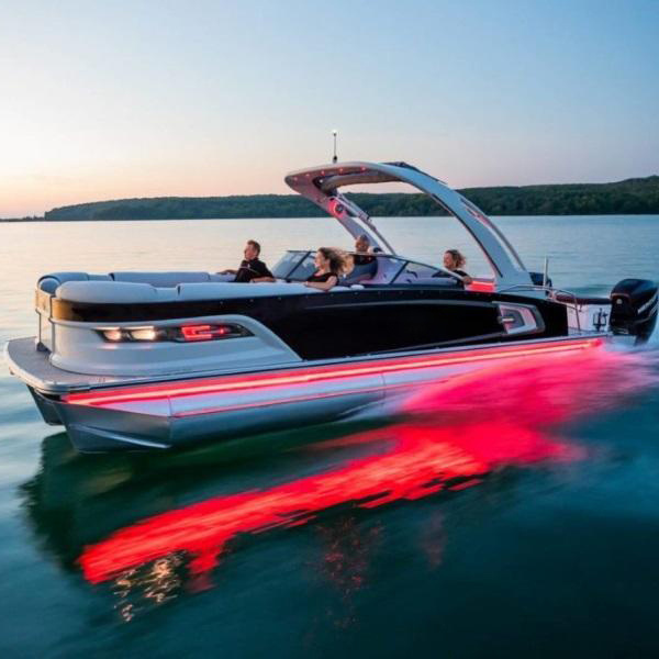 2024 Kinlife DIY Luxury Catamaran Pontoon Boat Commercial Speed Yacht CE Certified Aluminum Hull Outboard Engine Entertainment