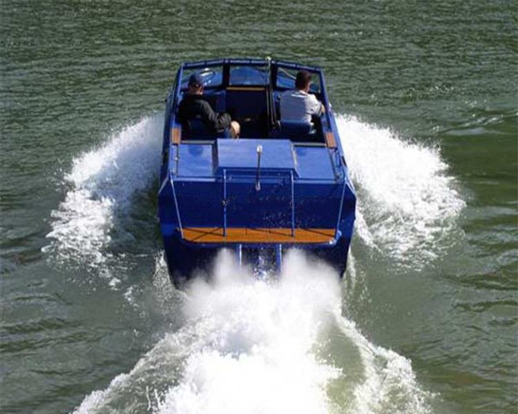 KINOCEAN Fancy Blue Aluminium Customized Size Mini Inboard Engine Jet Boat