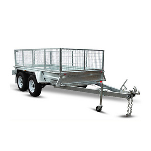 NEW 10x5 Tandem AXLE Box UTILITY Trailer 900MM CAGE Fully Welded GALVANISED FOR SALE