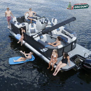 2023 Kinocean High End Luxury 18FT Party Fishing Pontoon Boat Party Boat with Sofa and Motor