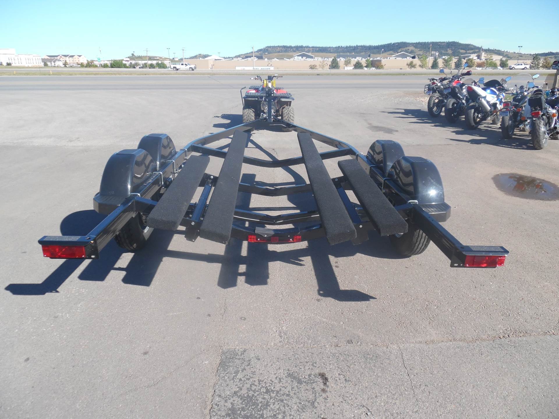 Tandem Axle galvanized Paddle  Pontoon Boat  Jetski Canoe Trailer For Sale