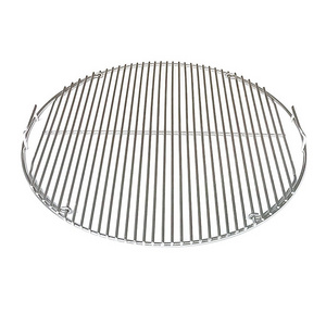 Good Quality Stainless Steel BBQ component 24 Inch Round Outdoor Fire Pit Cooking Grate, Foldable Outdoor Camping Tools