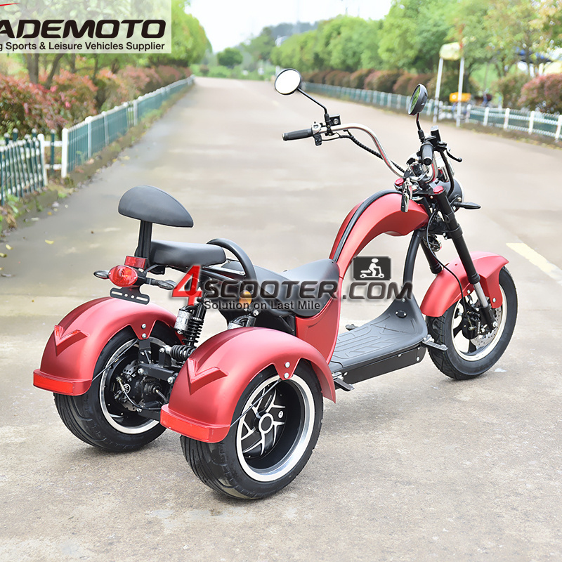 Electric scooter 4000W electric motorcycle 3 wheel tricycle