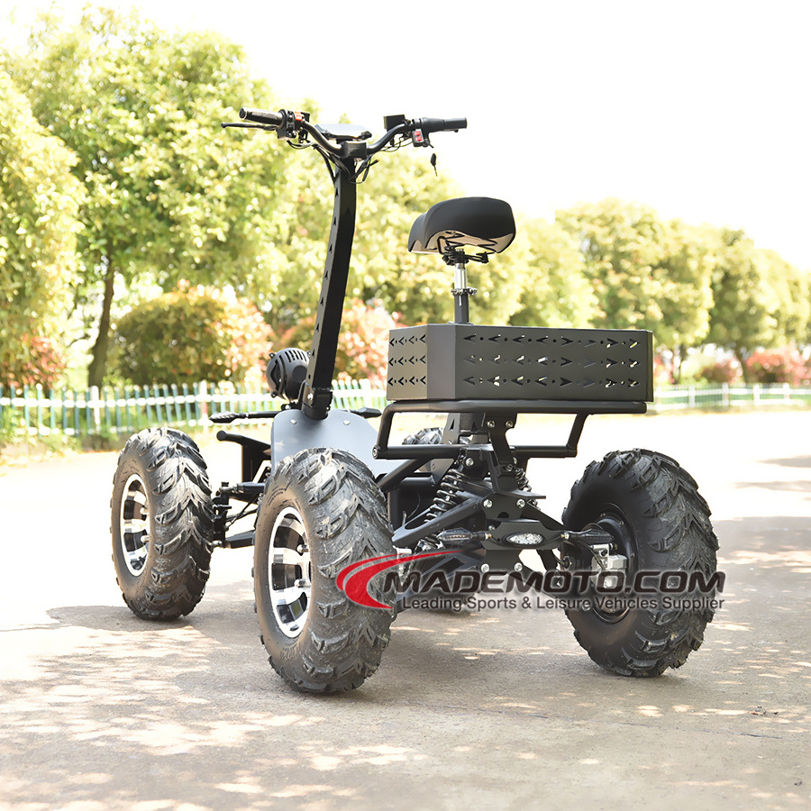 3 With 3000W Motor And Differential 8000W 4 Wheeler Electric ATV 4X4