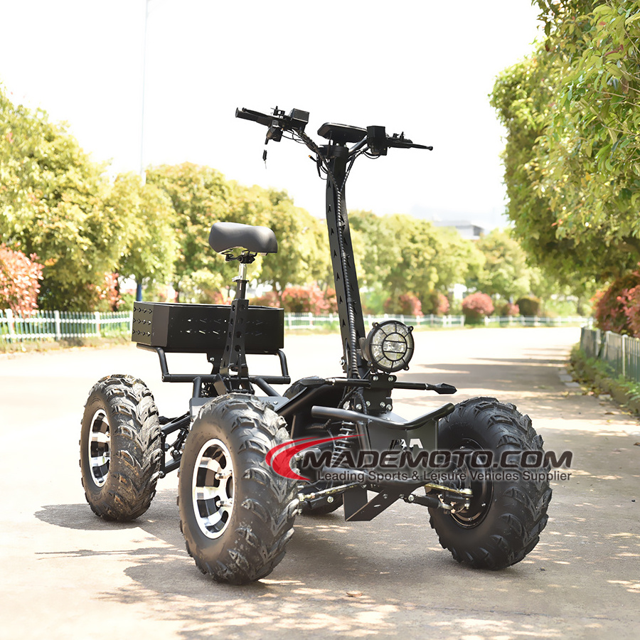 24V Racer Mini Quad For Kids 8000W 4 Wheeler Electric ATV 4X4