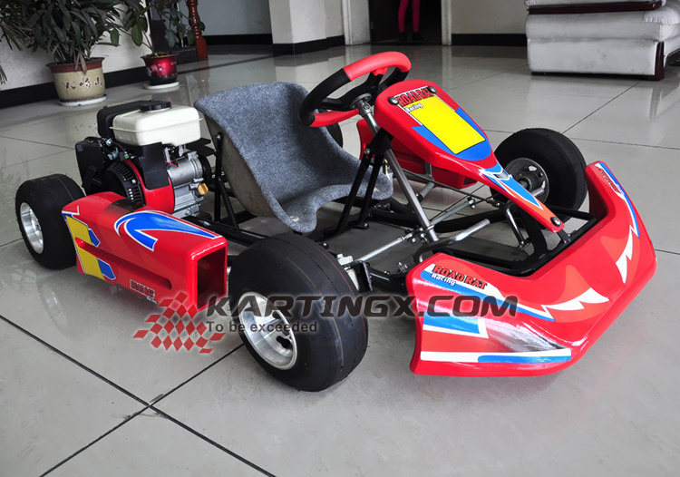 90cc,152F,4 stroke,2.4HP Karting / Racing Go Kart for Sale with dry clutch system