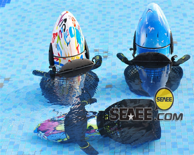 2017 hot sale motorized water scooter aqua mate inflatable sea scooter jet