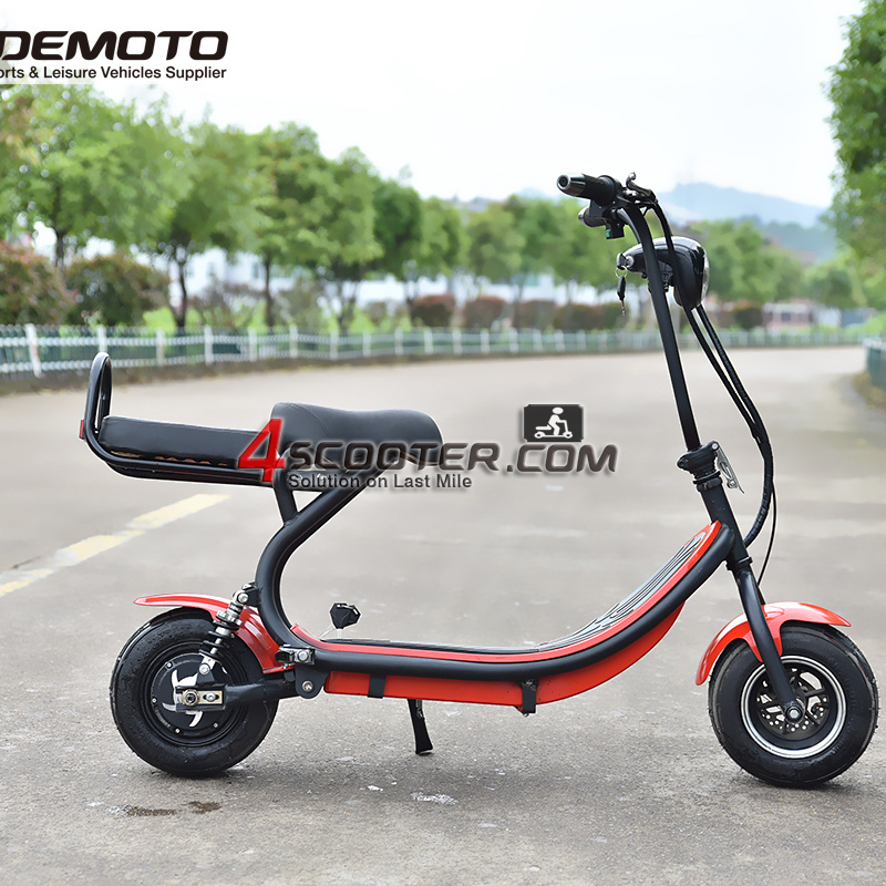 Electric motorcycle scooter A1-10 10 inch scooter bike 2 wheel 48v 500w 750w dual motor electric scooter for sale