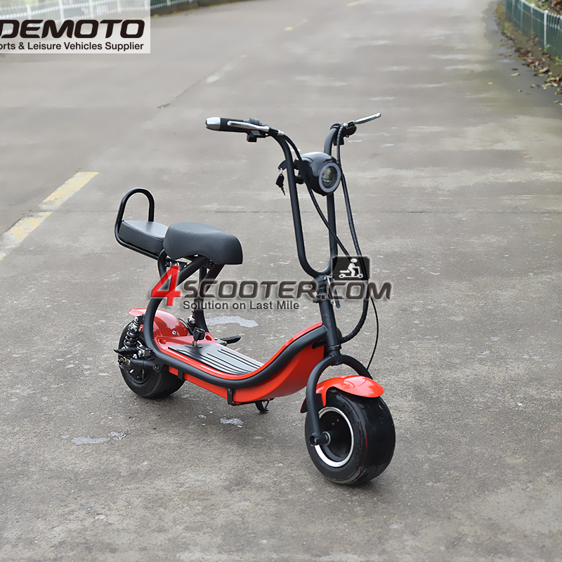 Electric motorcycle scooter A1-10 10 inch scooter bike 2 wheel 48v 500w 750w dual motor electric scooter for sale