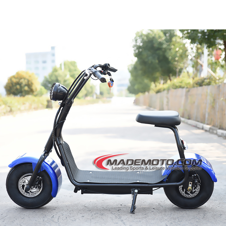 Citycoco With Side Car And Water Underwater 500W 48V 12AH Electric Scooter