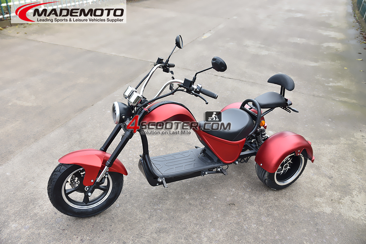 Electric scooter 4000W electric motorcycle 3 wheel tricycle