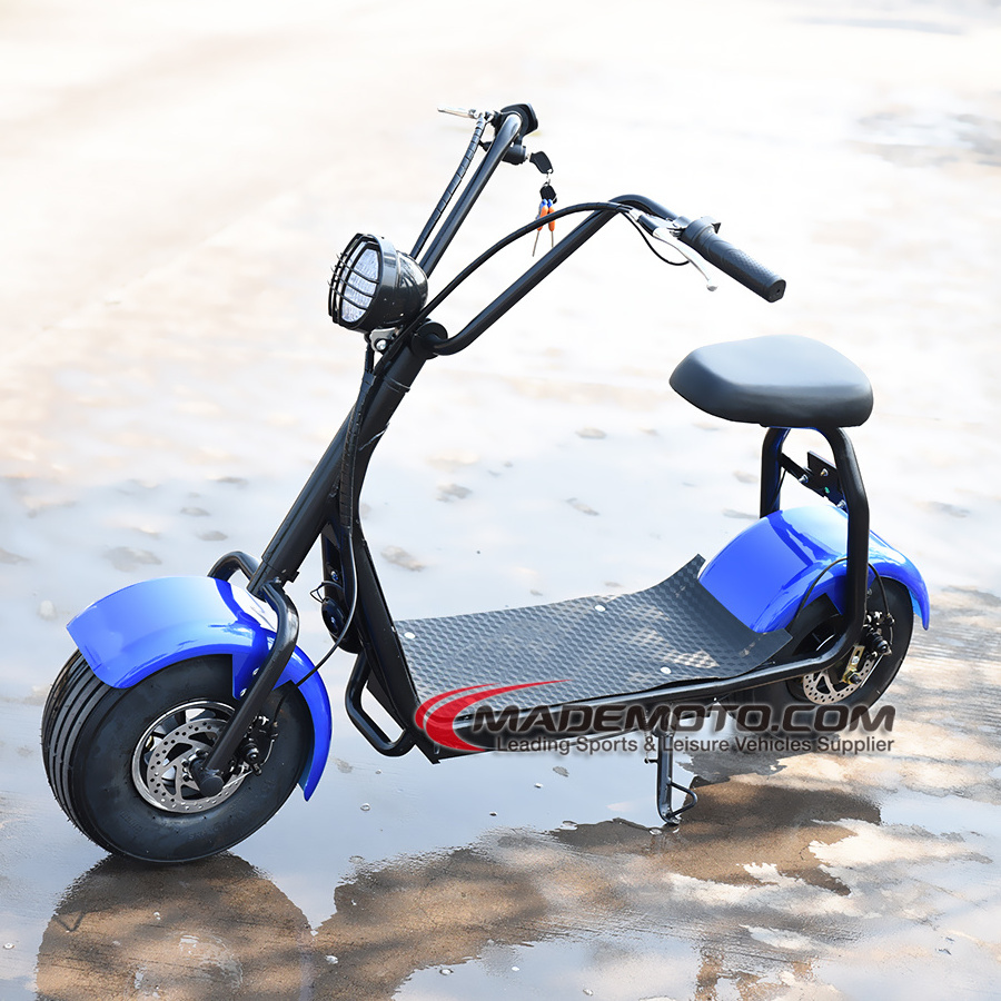 Citycoco With Side Car And Water Underwater 500W 48V 12AH Electric Scooter