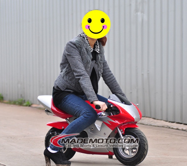 Christmas Selling motorcycle 110cc 4-Stroke Super Pocket Bike