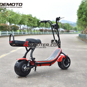 Electric motorcycle scooter A1-10 10 inch scooter bike 2 wheel 48v 500w 750w dual motor electric scooter for sale