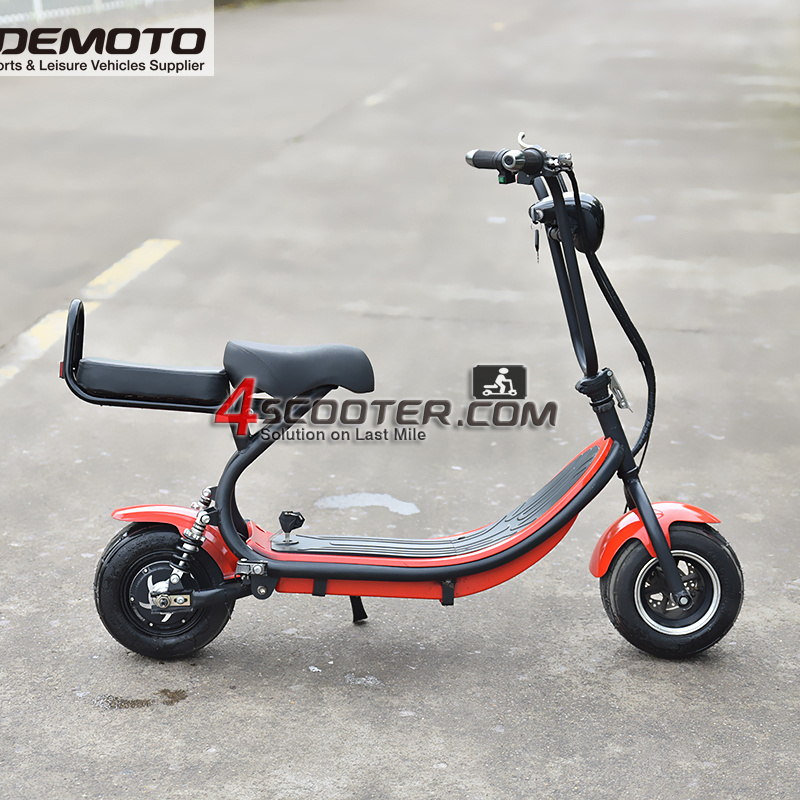 Electric motorcycle scooter A1-10 10 inch scooter bike 2 wheel 48v 500w 750w dual motor electric scooter for sale