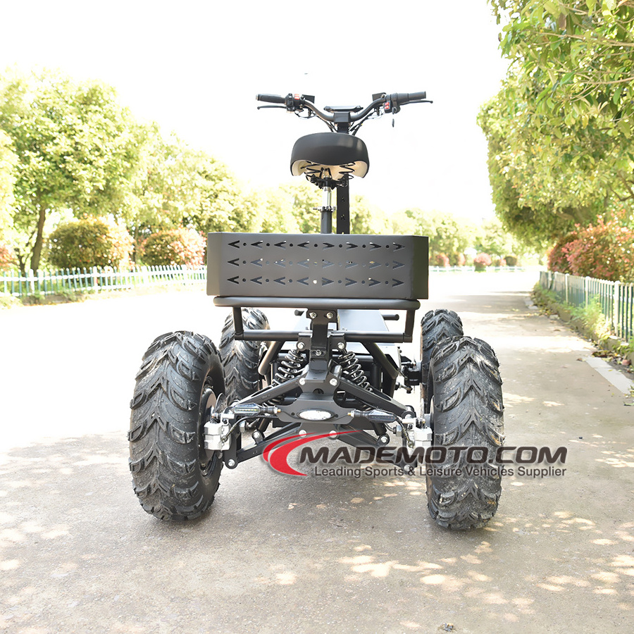 With Rear Tool Box 6000wats Atv Hub Motor 4x4 Quad Bikes For Electric Adult 8000W 4 Wheeler