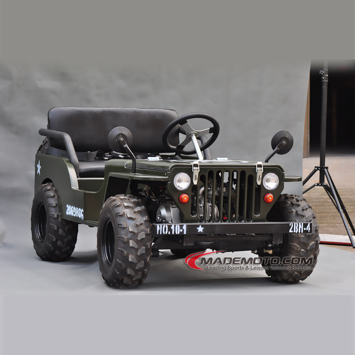 Gas Powered Hensim 150cc Motorlu Atv Hummer 125cc Engine Parc