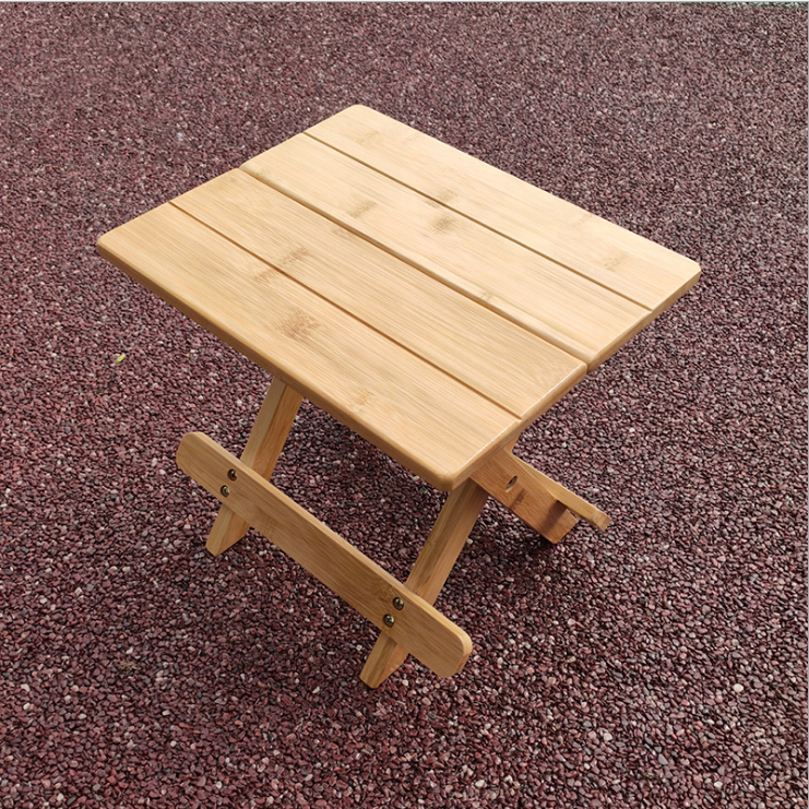 Portable Folding Bamboo Shower Bench for Bathroom