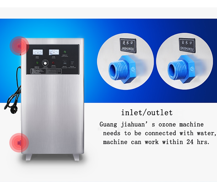 30g Wholesales Ozonator Cosmetics Factory Water Sanitizing Ozone Machine 25g