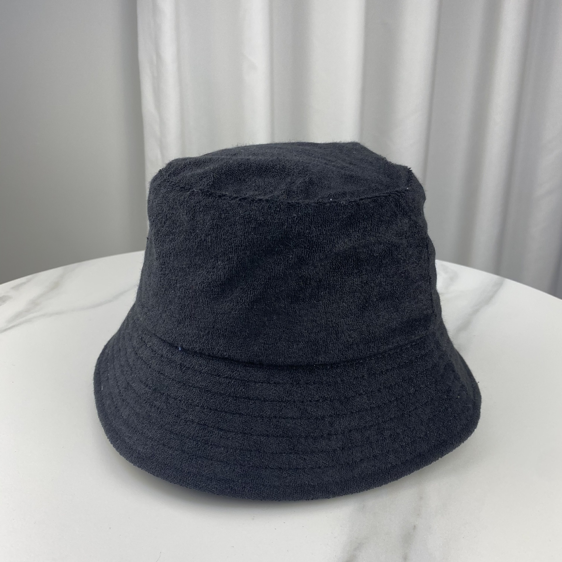 Hot Selling Cotton Terry Cloth Toweling Luxury Custom Unisex Wholesale Summer Bucket Hat