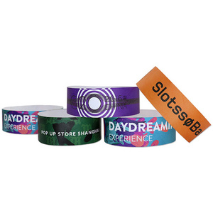 Party Tyvek Paper Wristband LiveHouse Club Customized Logo Waterproof Bracelet Concert Entry Event Ticket Wristbands