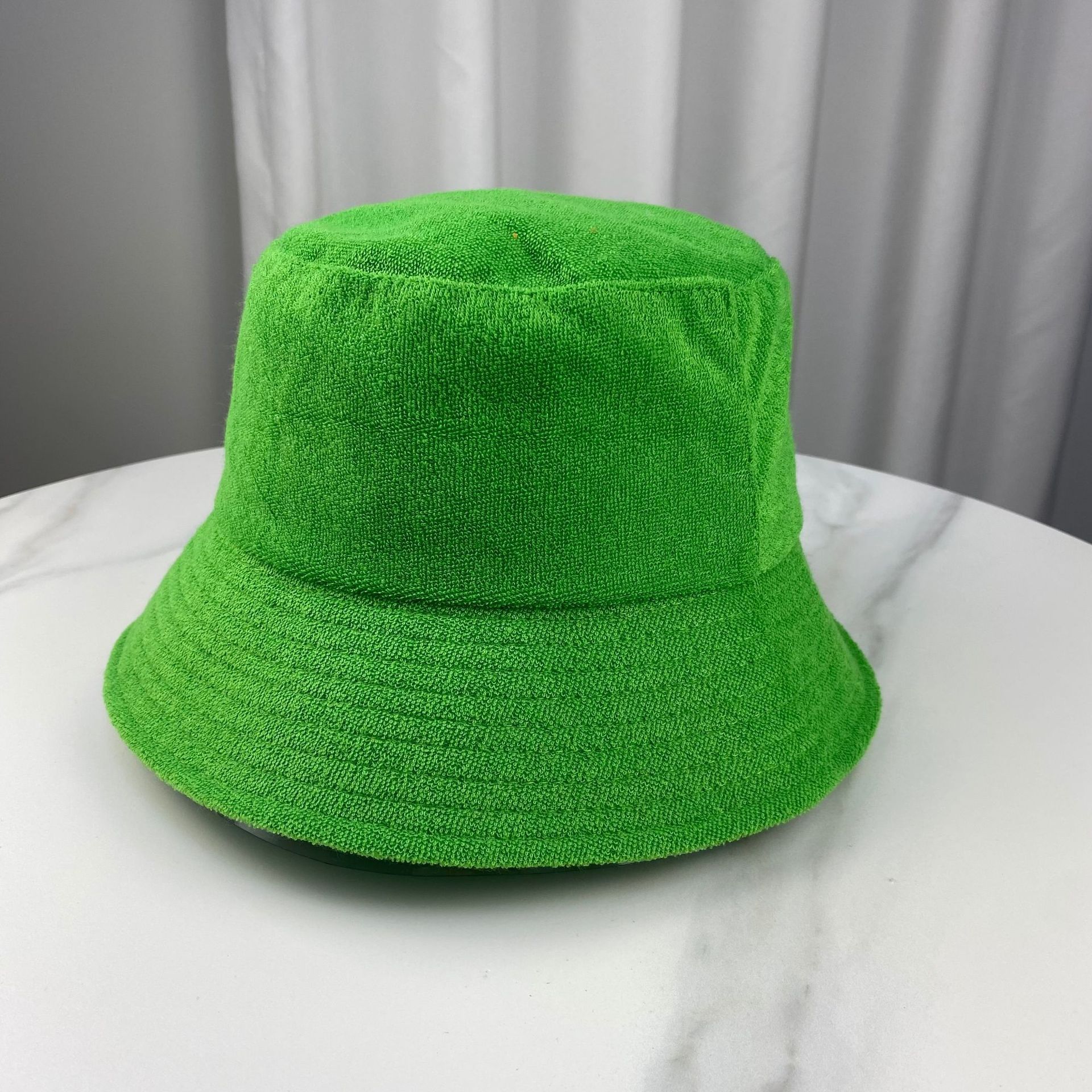 Hot Selling Cotton Terry Cloth Toweling Luxury Custom Unisex Wholesale Summer Bucket Hat