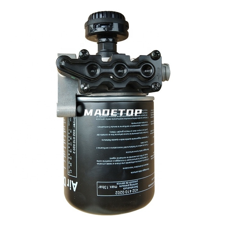 Madetop Factory Wholesale Truck Parts Air Brake Valve Air Dryer South America 21620172 21480094 4324250070 4324250050 For VOLVO