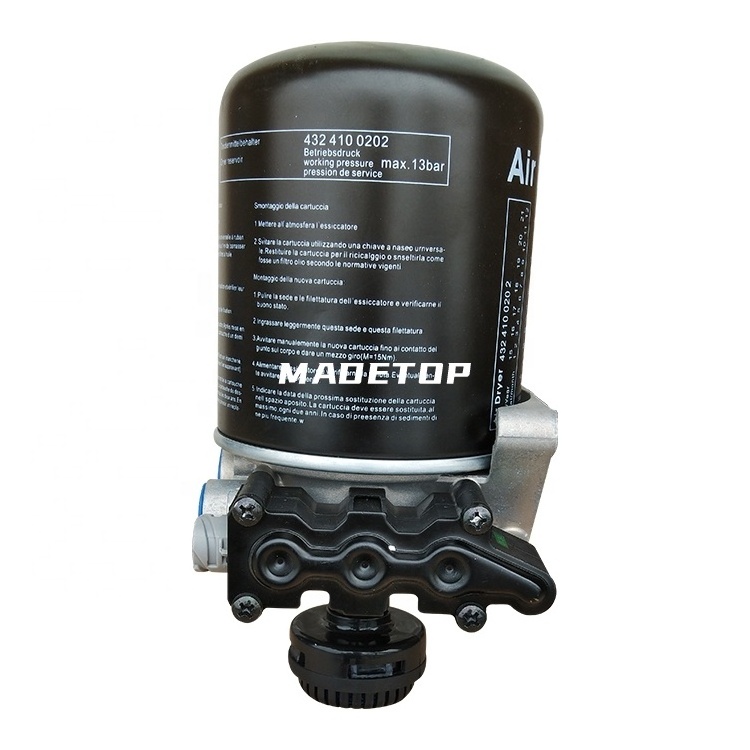 Madetop Factory Wholesale Truck Parts Air Brake Valve Air Dryer South America 21620172 21480094 4324250070 4324250050 For VOLVO