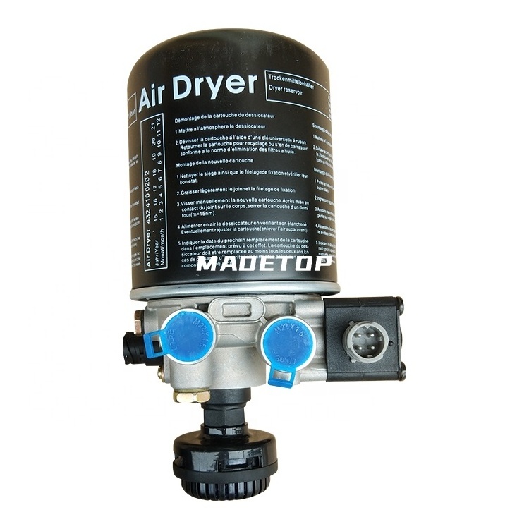 Madetop Factory Wholesale Truck Parts Air Brake Valve Air Dryer South America 21620172 21480094 4324250070 4324250050 For VOLVO