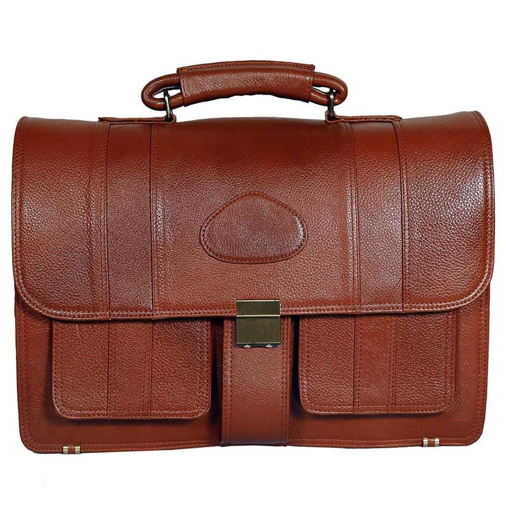 Premium Oem Design Briefcases Custom Leather Hot Sale Men Premium Wholesale Classic Design Tanned Diplomatic Briefcase OEM&ODM