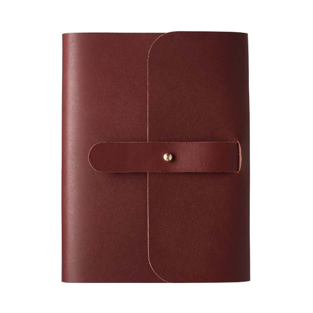 Mini Leather Diary with Thread Sewing Binding B6 Size Lock Journal for Girls Custom Inner Pages for Gift Use Model MIMD