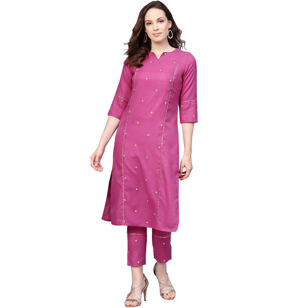 kurtas for women kurti indian kurti plazo for women latest fancy hand working Wedding Wear from Indian Supplier simple long