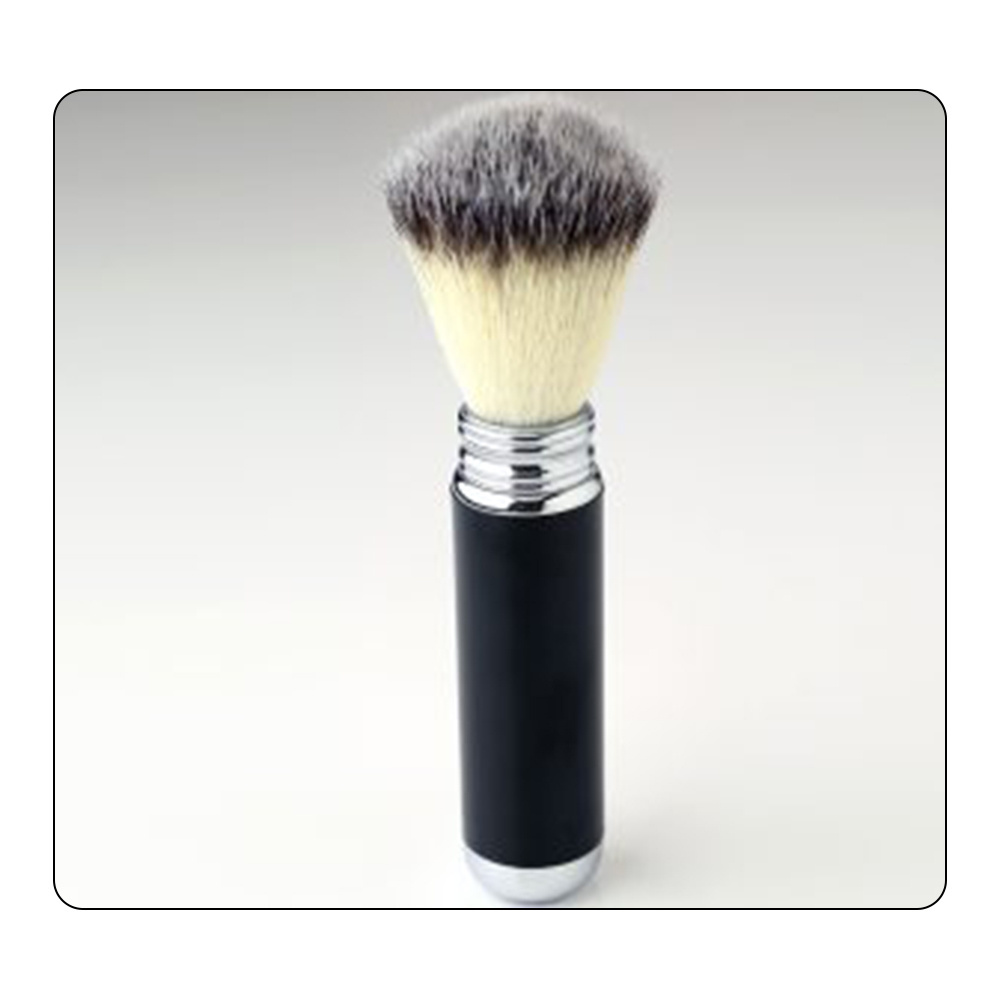 Wholesale Price Hot Sale Mens Shaving Brush Synthetic Hair Wooden Handle Brush From India