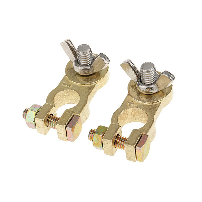 Factory Direct Supply Best Quality Automotive Brass Battery Terminals Brass Connector At Wholesale Price