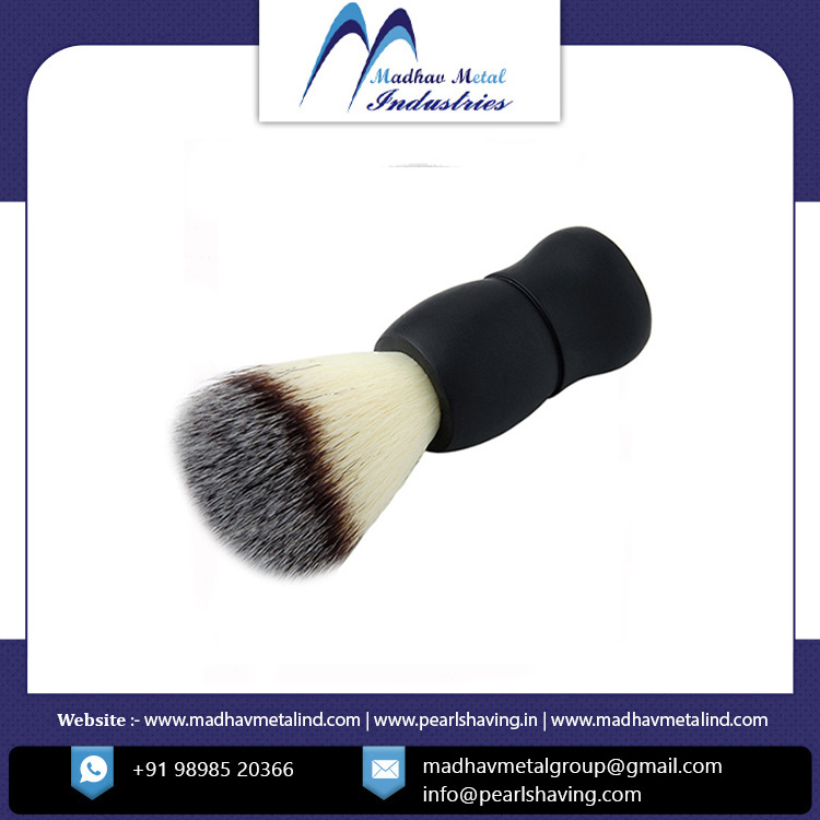 Hot Selling Hair Shaving Brush With Custom Metal Shaving Brush Set Shaving Brush And Stand Kit