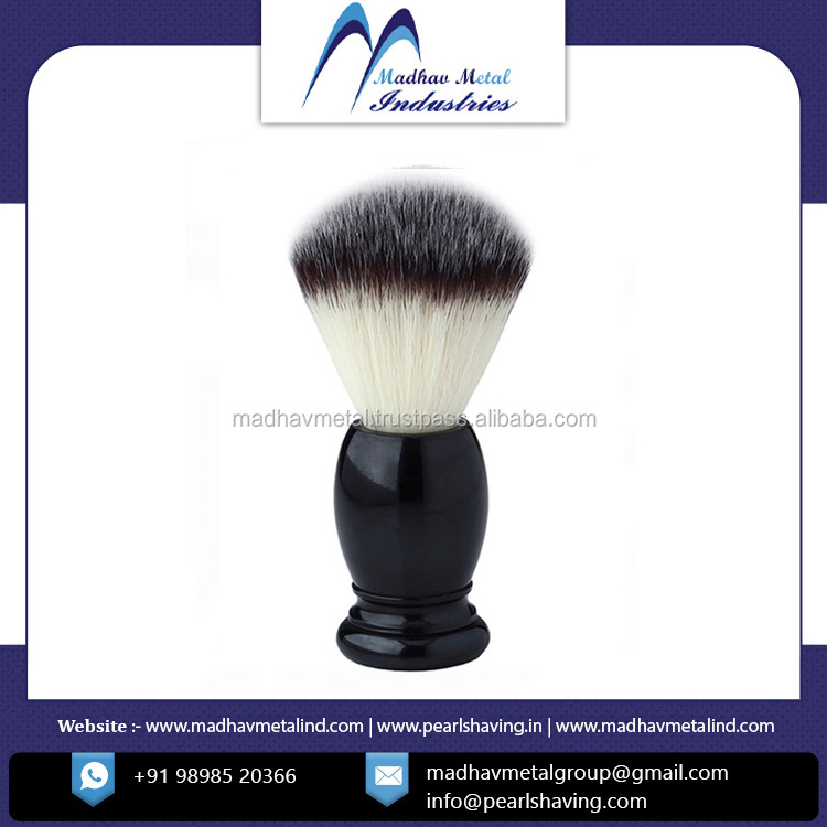 Hot Selling Hair Shaving Brush With Custom Metal Shaving Brush Set Shaving Brush And Stand Kit