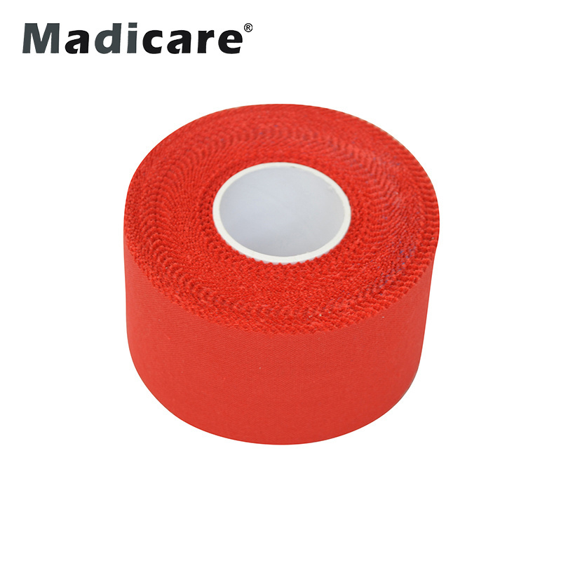 Colorful Cotton Adhesive Strong Rigid strapping zinc oxide sports tape