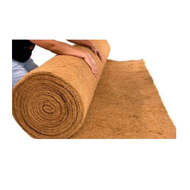 100%Natural Jute Felt Biodegradable Microgreen Pad Grow Mat Custom Any Size Needle Punched Jute Felt Direct Factory Manufacture