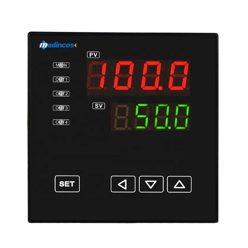 MCR720:0.2%7 Segment 4 Digit Dual LED Intelligent Digital Display 0-10V/4-20ma/RS485 Process PID  Controller with MODBUS RTU