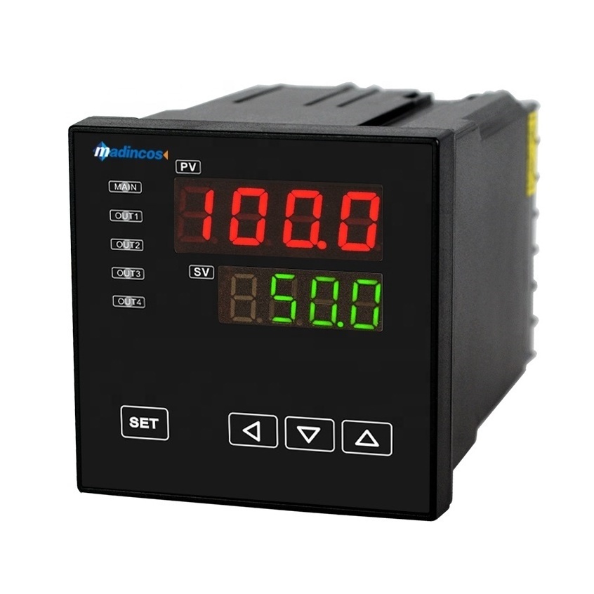 MCR720:0.2%7 Segment 4 Digit Dual LED Intelligent Digital Display 0-10V/4-20ma/RS485 Process PID  Controller with MODBUS RTU