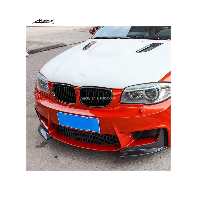 Carbon Fiber E88 Hood for BMW 1 Series M Coupe E82 Bonnet for BMW E88 to E92 M3 Look Hood 2008-2013 Year