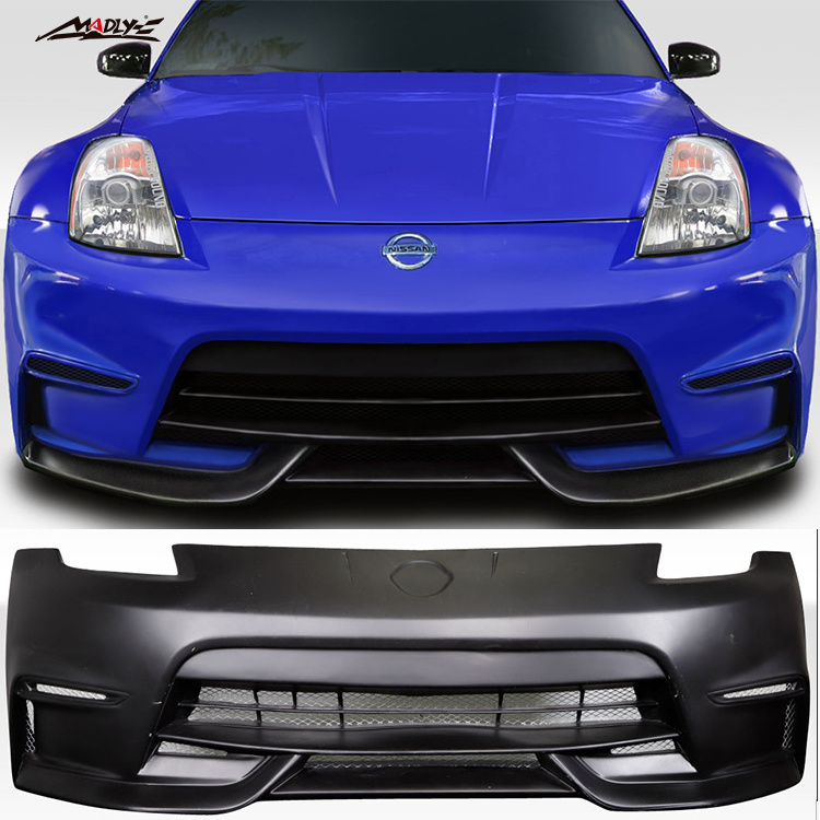 Madly Body Kits 350Z Z33 Front Bumper for Nissan 350Z Z33 N4 Front Bumper Cover Polyurethane Material 2003-2008 Year