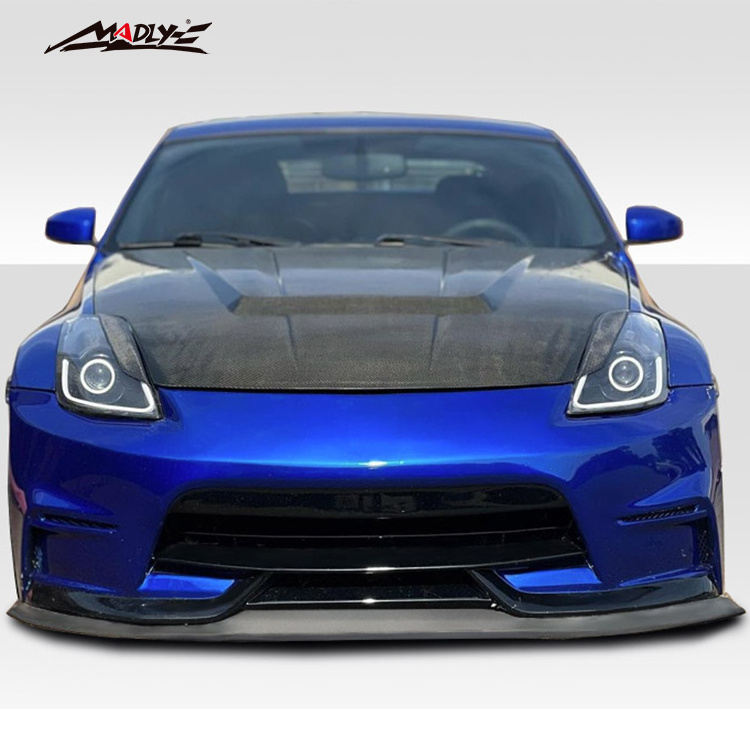 Madly Body Kits 350Z Z33 Front Bumper for Nissan 350Z Z33 N4 Front Bumper Cover Polyurethane Material 2003-2008 Year