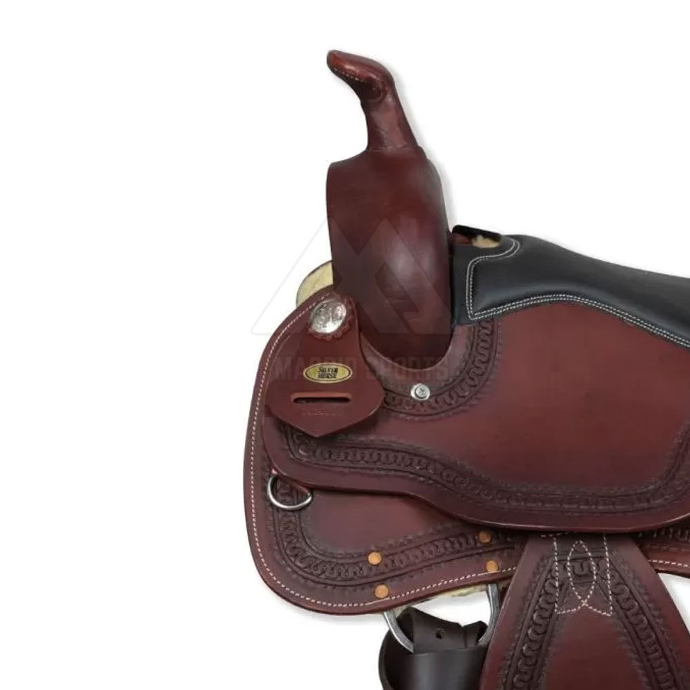 Best Selling American Leather Saddle Western English Horse Saddle Real Leather Horse Riding Products By Madrid Sports