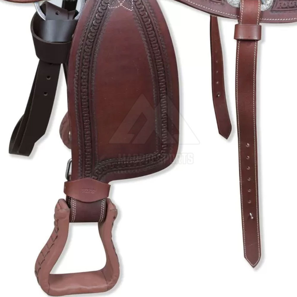 Best Selling American Leather Saddle Western English Horse Saddle Real Leather Horse Riding Products By Madrid Sports