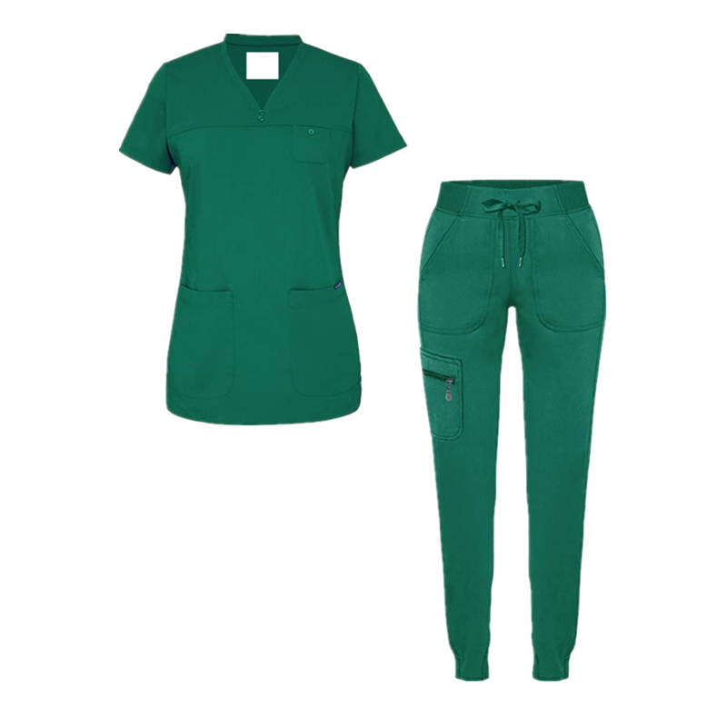 Cheap Low Price New Wholesale Hospital Medical Uniform Set High Quality Scrub Sets OEM Customized Logo By Madrid Sports