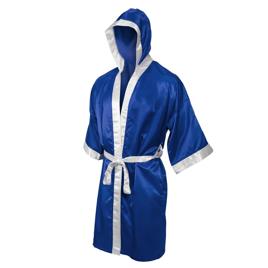 High Quality Customized Design Boxing Robe With Hood For Boxing Match Cheap Price Boxing Robe Gown With Custom Color